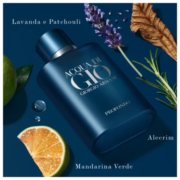 Acqua Di Gio Profondo Giorgio Armani Eau de Parfum Perfume Masculino - Image 2