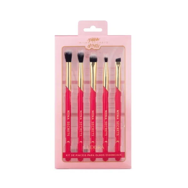 Kit de Pincéis para Olhos Essenciais Niina Secrets - Image 2