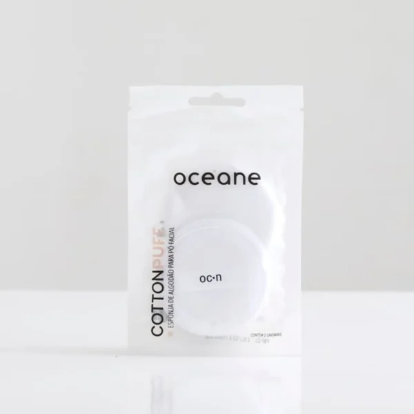 Esponja de Maquiagem para Pó Compacto - Cotton Puff 2un