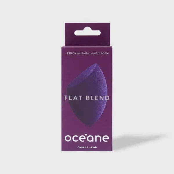 Océane Flat Blend Roxa - Esponja de Maquiagem - Image 2