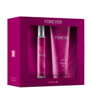Estojo Forever Deo Colônia 30ml + Loção Hidratante 240ml