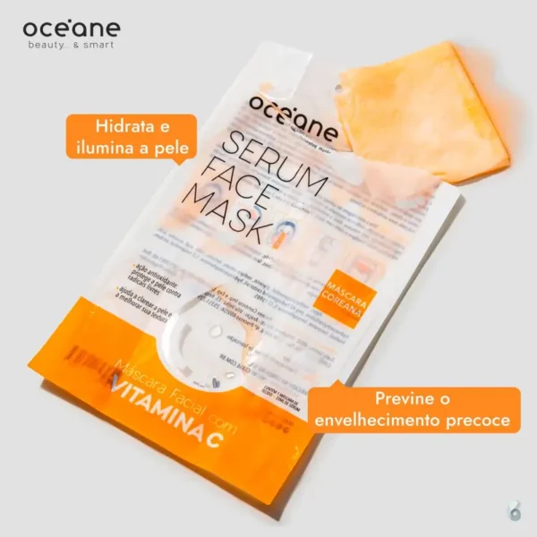 Océane Serum Face Mask Vitamina C - Máscara Facial 20ml - Image 2