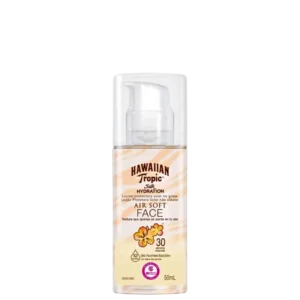 Loção Protetor Solar Hawaiian Tropic Air Soft Face FPS30