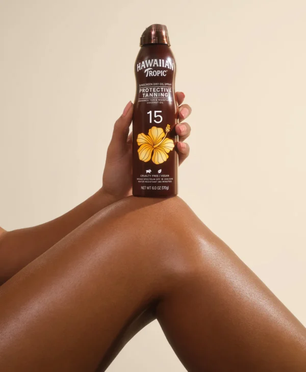 Hawaiian Tropic Aceite Seco FPS 6 - Protetor Solar em Spray 170g - Image 2