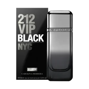 212 VIP Black Elixir Carolina Herrera Eau de Parfum - Perfume Masculino - 100ml