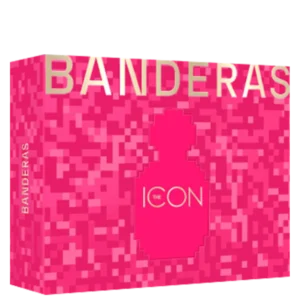 Cofret The Icon Banderas Feminino Eau de Parfum 100ml + Desodorante Spray 150ml