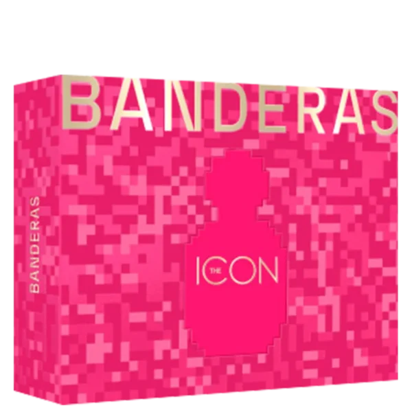 Cofret The Icon Banderas Feminino Eau de Parfum 100ml + Desodorante Spray 150ml